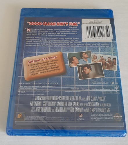 Porky's Pelicula Blu-ray Nueva Original