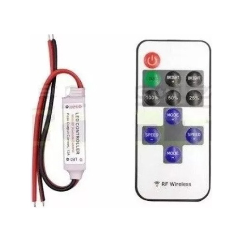 Controlador Inalámbrico De Tiras Led Mono+ Control 12a5v-24v