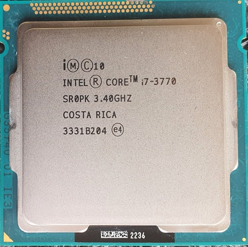 Procesador Intel 3era I7-3770 3.40ghz Lga 1155 Socket H2 Cpu