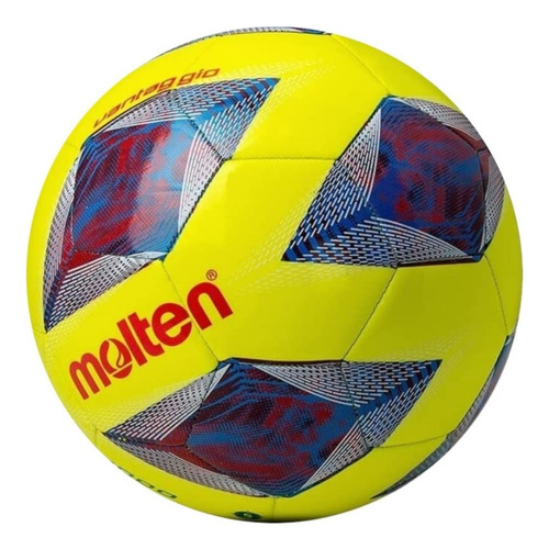 Imagen 2 de 2 de Pelota de fútbol Molten Vantaggio 1000 nº 5 color amarillo/azul marino