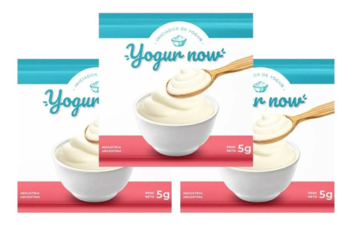 Yogur En Polvo Con Probioticos 6 Cepas Yogur Now - 3 Sobres