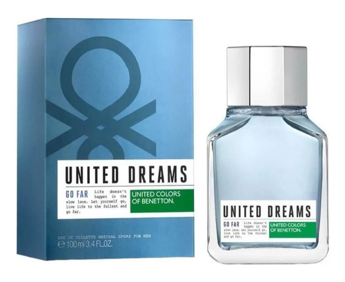 Perfume United Dreams Go Far Of Benetton 100ml Caballero