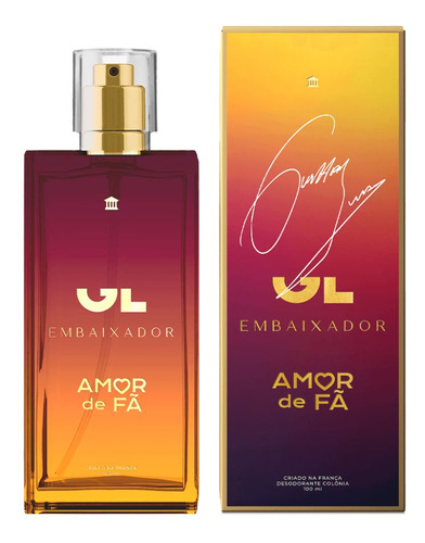 Perfume Gl Embaixador Amor De Fã 100ml