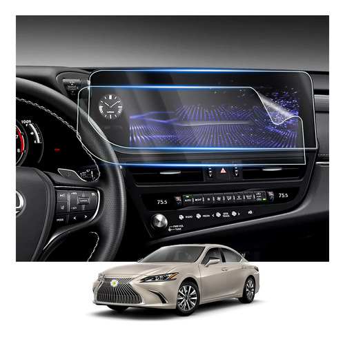 Lamina Protectora Pantalla Para Lexus Tactil Gps Unidad Pet