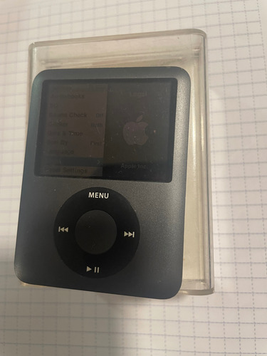 Ipod Nano 3g (pantalla No Ilumina) Negro