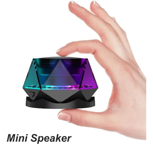 - Altavoz Bluetooth Magnetic Diamond Altavoz Inalámbrico