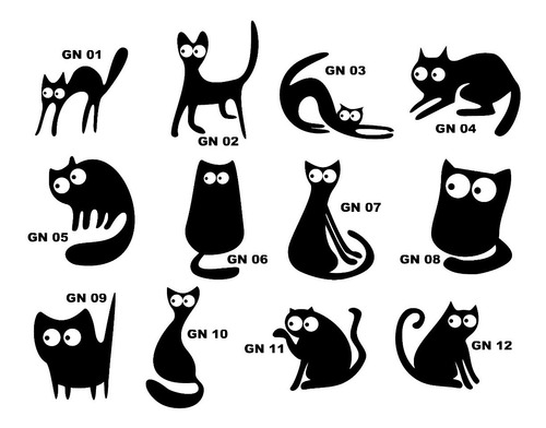 Figura Gatos Para Decorar Ambientes