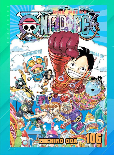Mangá One Piece Nº 106 ( Panini 2024 ) Em Português Lacrado