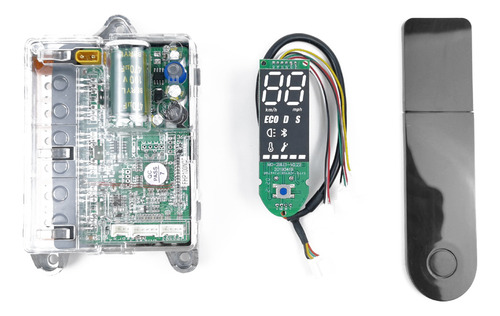 Luz Eléctrica Digital Para Scooter Con Controlador De Motor