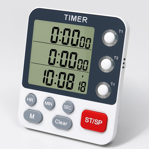Temporizador Digital De Três Canais, Lembrete De