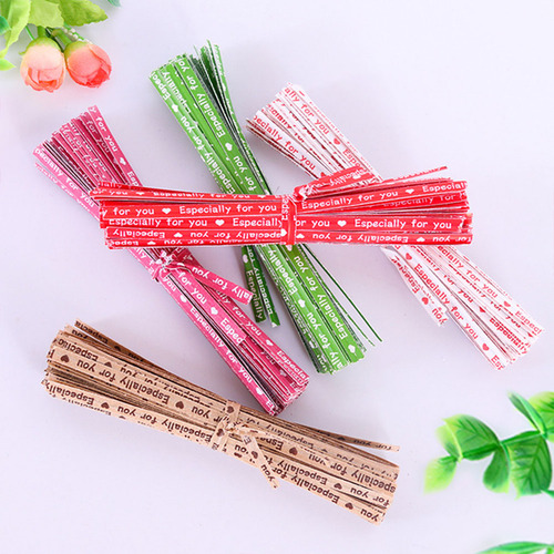 Corbatas Rosadas Para Paquetes De Repostería, 1000 Unidades,