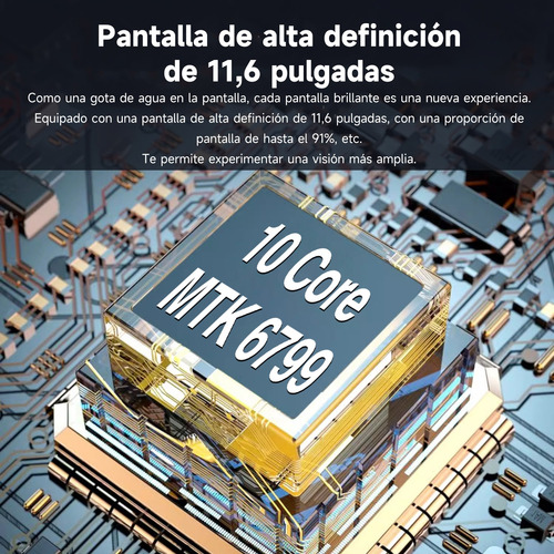 Hancdon Pro12 Tablet, Doble Sim Y Doble Espera Con Wifi 5g,