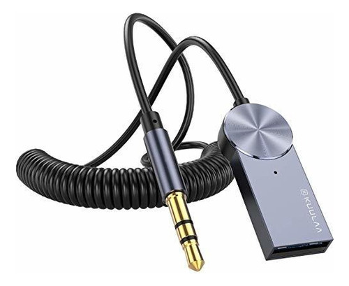 Adaptador Auxiliar Bluetooth Para Coche, Cable De Dongl...