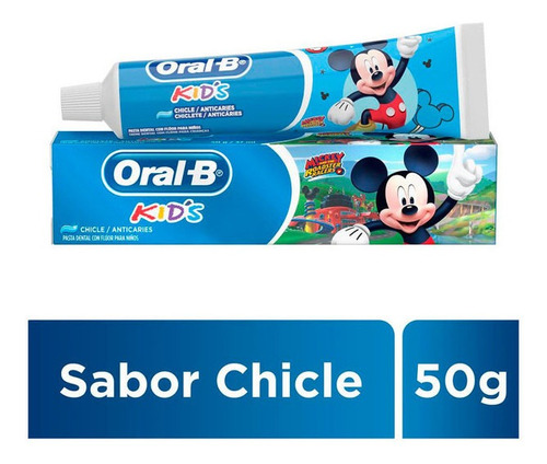 Imagen 1 de 6 de Pasta Dental Oral B Pro Salud Kids Mickey X 50 Gr