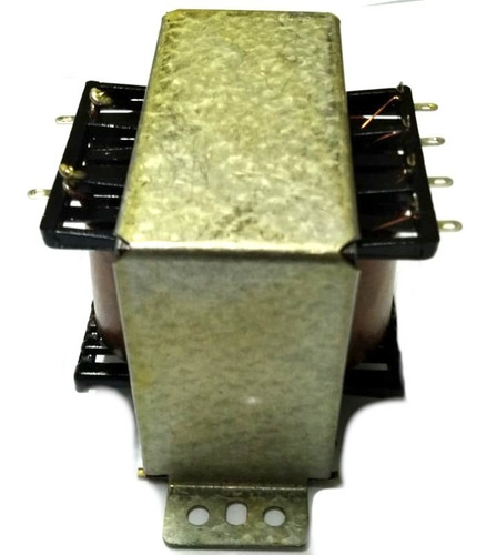 Trafo De Força 12 V 10 A Real E 0-110+0-110v T8642 Uso Cont.