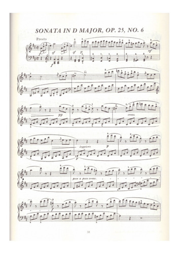 Piano Sonatas.
