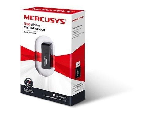 Adaptador De Red Mini 300mbps Usb Mercusys