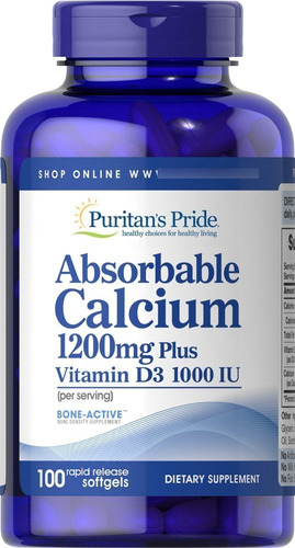 Absorbable Calcium 1200 Mg Vitamin - Unidad a $650