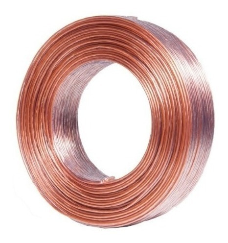 Imagem 1 de 2 de Rolo 100m Fio Paralelo Technoise Puro Cobre 2x1,50mm / 2x1.5
