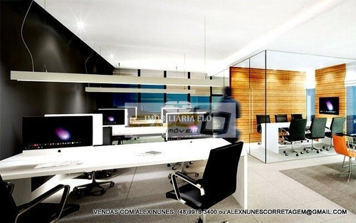 Imagem 1 de 23 de Sala Comercial Nova No Estreito No Globo Tower Com 36 M² E 1 Vaga Na Garagem - 3533-513