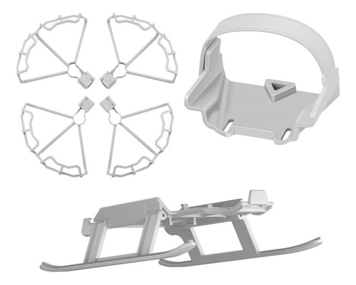 Kit Protetor Hélices Trem Pouso Trava Para Dji Mini 3/3pro