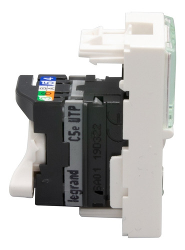 Modulo Enchufe Rj45 Cat5e Utp 1 Modulo Mosaic Legrand 076551
