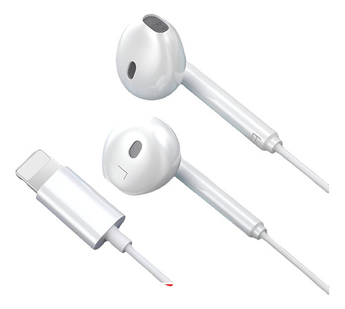 Audifonos Manos Libres Norplat Compatible Con iPhone 7 Al 14