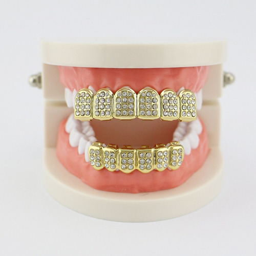 Xhyt1017 Parrillas Dentales Hip Hop Dientes Grill Para Chris
