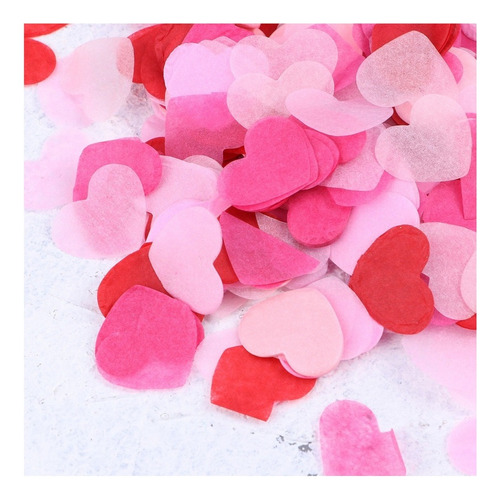 * Rom De Papel De Fiesta En Forma De Corazón De Amor De