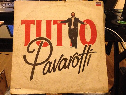 Vinilo Luciano Pavarotti Tutto Lp Argentino1989