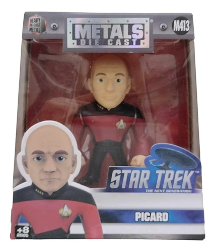 Muñeco Capitan Picard Jada Star Trek Metal Origin Armonyshop