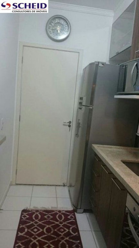 Imagem 15 de 15 de Lindo Apto 2 Dor 1 Vg Repleto Em Armarios Embutidos (cliente Só Retira Os Eletrodomesticos) - Mr52337