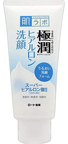 Rohto New Hadalabo Gokujun Hyaluronic Face Wash - 3.53 oz