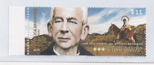 Argentina - Sello Cura Brochero - Año 2016 - Gj 4187