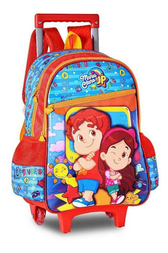 Mochila Rodinha E Estojo Maria Clara E Jp - Clio