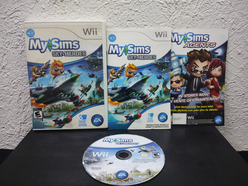 My Sims Sky Heroes Nintendo Wii Completo Original (Usado)