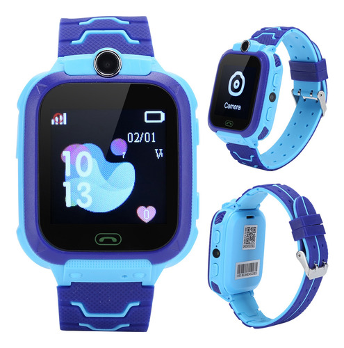 Reloj Inteligente Impermeable Para Niños Q12b Y Antipérdida