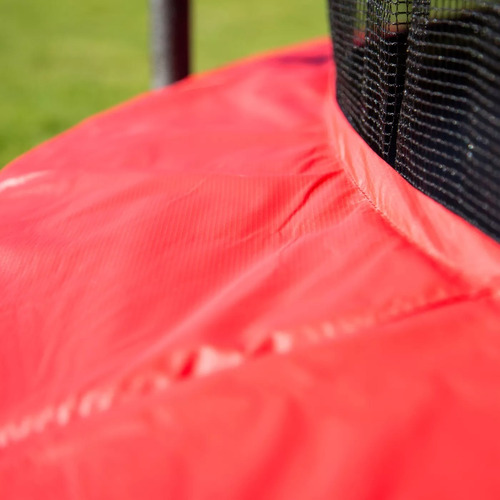 Imagen 3 de 7 de Trampolin Skywalker Redondo 2.4mts 8' Color Rojo
