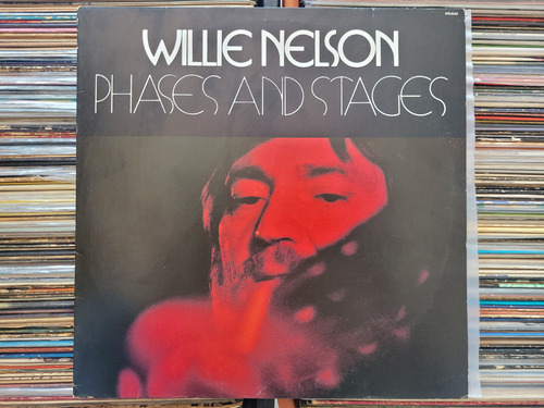 Lp Vinil Willie Nelson - Phases And Stages - 1974 Vg+