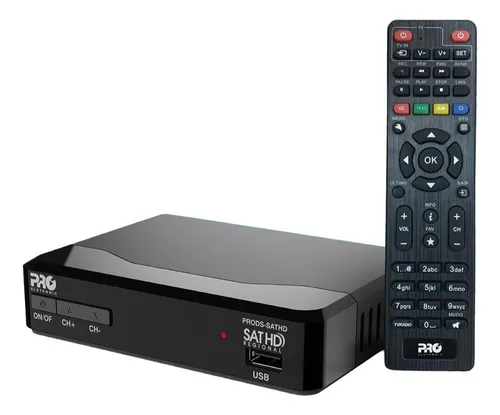 comprar Receptor Midia Digital Pro Sat Hd Sat Regional Banda Ku