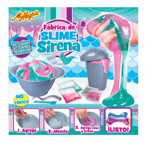 Imagen 1 de 3 de Fábrica De Slime Sirena