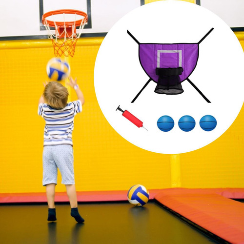 Juego De Accesorios Para Aro De Baloncesto Baloncesto Azul