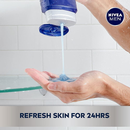 Nivea Men Gel Limpiador Refrescante Con Mentol Helado,...