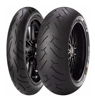 Imagen 2 de 3 de Llanta Pirelli Diablo Rosso 2 100/80 R17 52h Moto Deportiva