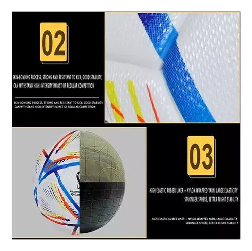 F1 Fútbol Copa Mundial De Catar 2022 - Estándar, Talla 5,1pc