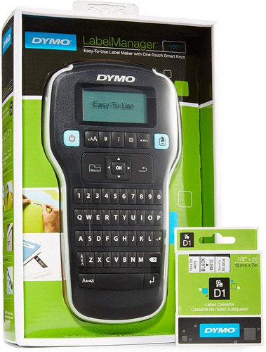 Dymo Labelmanager 160 Rotuladora Etiquetadora + 2 Cintas