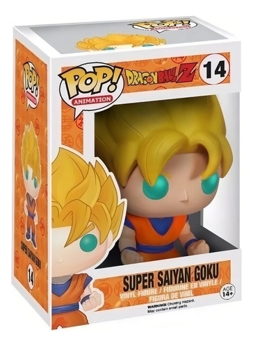 Funko Pop Goku Super Saiyan Goku #14 Funko Pop! Animation