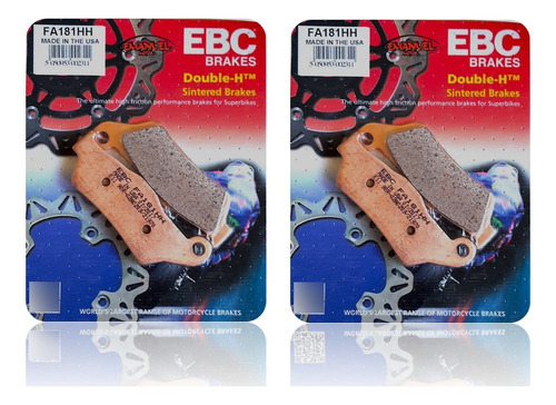 Pastillas De Freno Ebc Hh Delanteras Bmw F 850 Gs Año 16-18