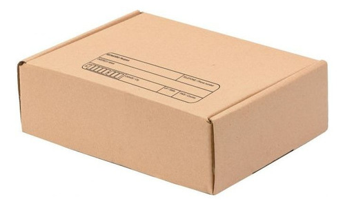 10 Caixas De Papelão Para Encomendas Polycart, 25x19x8cm