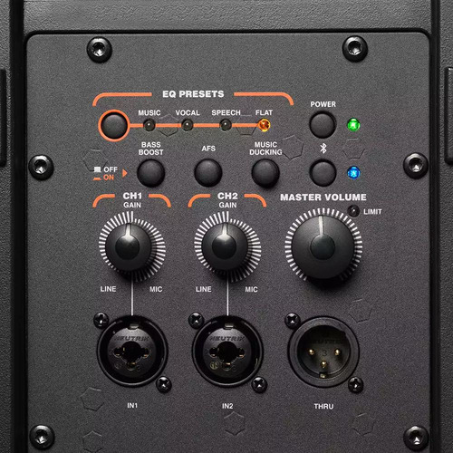Caixa Ativa Jbl Irx112bt Preto 220v 300 Wrms Music Ducking
